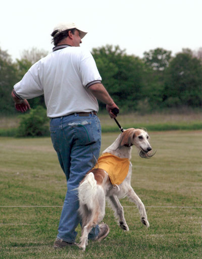 Jeff going to the line with Sangi